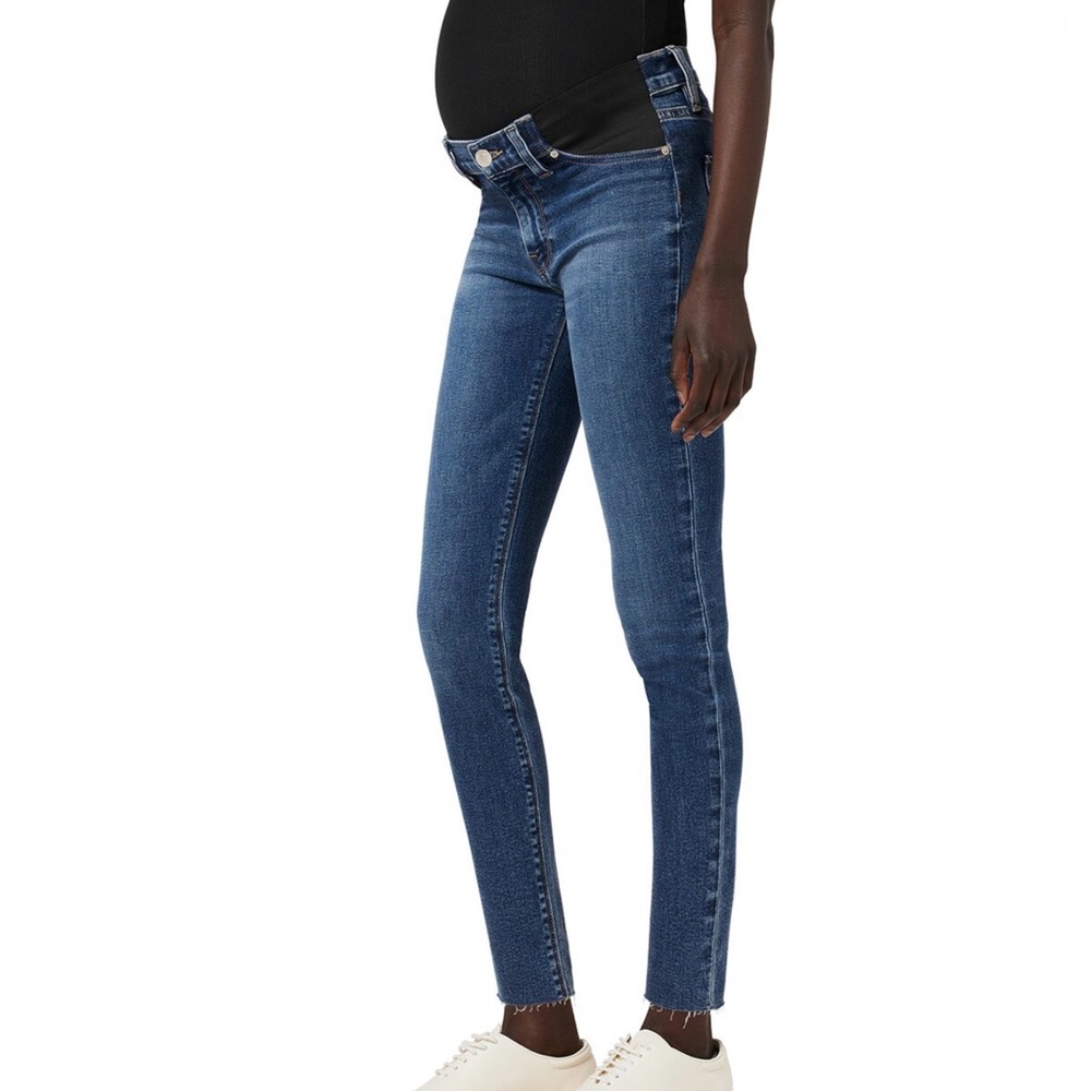 HUDSON Jeans
Nico Super Skinny Crop (Maternity) Lotus Maternity Jean